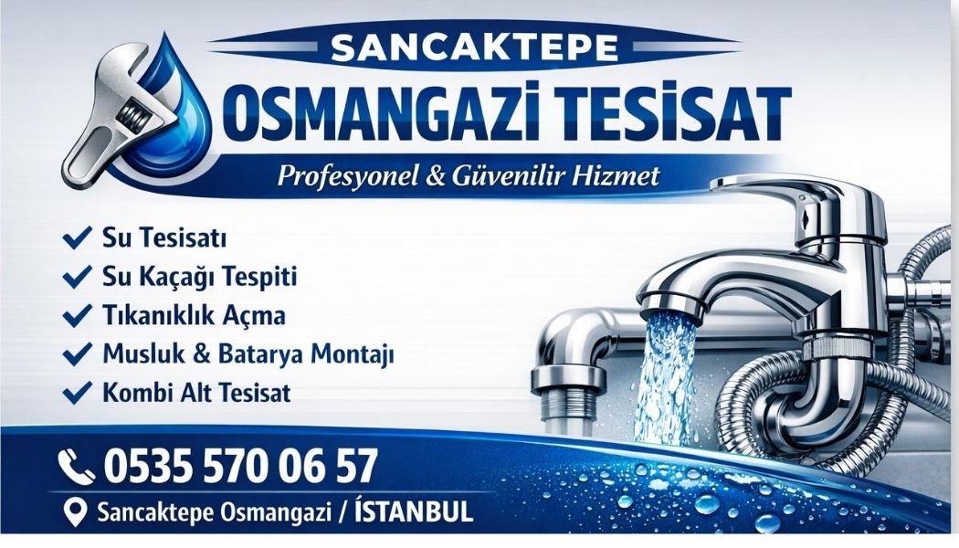 Sancakte Osmangazi Tesisatçı